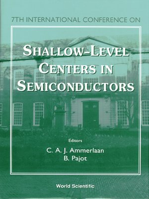 cover image of Shallow-level Centers In Semiconductors--Proceedings of the 7th International Conference